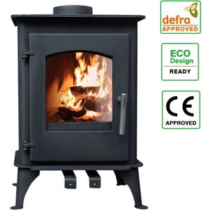 NRG - 5KW Multifuel Stove Log Burner Woodburning Fireplace Defra Approved Eco Design NRG - 5KW Multifuel Stove Log Burner Woodburning Fireplace Defra Approved Eco Design
