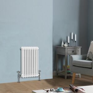 NRG 600 X 425 mm Traditional Double Column Horizontal Central Heating Cast Iron Rads White NRG 600 X 425 mm Traditional Double Column Horizontal Central Heating Cast Iron Rads White