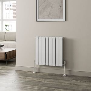 Duratherm - White Flat Panel Designer Radiator Vertical Horizontal 600 x 608mm Double Panel Duratherm - White Flat Panel Designer Radiator Vertical Horizontal 600 x 608mm Double Panel