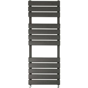 NRG Bathroom Flat Panel Heated Towel Rail Radiator Central Heating 1200x450mm Anthracite NRG Bathroom Flat Panel Heated Towel Rail Radiator Central Heating 1200x450mm Anthracite