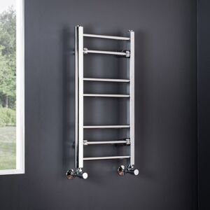Straight Heated Towel Rail Chrome 700x400mm - Warmehaus Straight Heated Towel Rail Chrome 700x400mm - Warmehaus