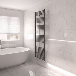NRG - Bathroom Mordern Heated Towel Rail Radiator Central Heating Ladder Warmer 1800x600mm Anthracite Curved NRG - Bathroom Mordern Heated Towel Rail Radiator Central Heating Ladder Warmer 1800x600mm Anthracite Curved