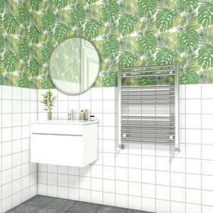 NRG - Bathroom Straight Heated Towel Rail Radiator Ladder Warmer Heating Chrome 800x600mm NRG - Bathroom Straight Heated Towel Rail Radiator Ladder Warmer Heating Chrome 800x600mm