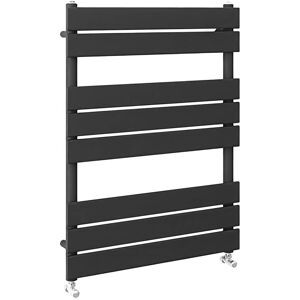 Sky Bathroom - Anthracite Flat Panel Heated Towel Rail Bathroom Radiator 800x600mm Sky Bathroom - Anthracite Flat Panel Heated Towel Rail Bathroom Radiator 800x600mm