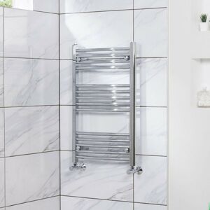 NRG - Curved Heated Towel Rail Radiator Bathroom Central Heating Ladder Warmer Rad 800x500mm Chrome NRG - Curved Heated Towel Rail Radiator Bathroom Central Heating Ladder Warmer Rad 800x500mm Chrome