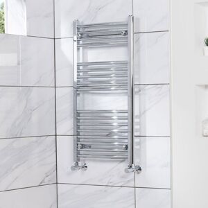 NRG Curved Heated Towel Rail Radiator Bathroom Central Heating Ladder Warmer Rad 900x450mm Chrome NRG Curved Heated Towel Rail Radiator Bathroom Central Heating Ladder Warmer Rad 900x450mm Chrome