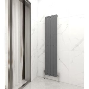Mcc Direct - 1600 x 272mm Single Designer Flat Panel Central Heating Radiator anthracite Mcc Direct - 1600 x 272mm Single Designer Flat Panel Central Heating Radiator anthracite