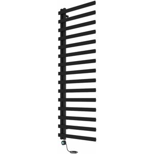 NRG - Designer Prefilled Electric Warmer Heated Towel Rail Radiator Ladder Rads Thermostatic 1600x600mm Black NRG - Designer Prefilled Electric Warmer Heated Towel Rail Radiator Ladder Rads Thermostatic 1600x600mm Black