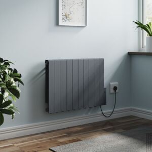 NRG - Electric Oil Filled Radiator Thermostat WiFi Timer Wall Mounted Portable Heater Anthracite 1800W NRG - Electric Oil Filled Radiator Thermostat WiFi Timer Wall Mounted Portable Heater Anthracite 1800W