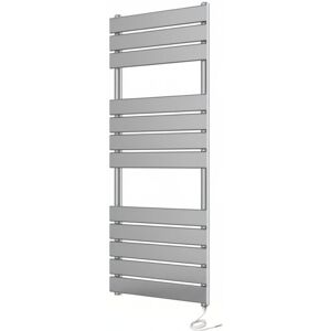 MANISSA Electric Richmond Heated Towel Rail Chrome Flat Panel 400mm W x 1200mm H Bathroom Towel Radiator MANISSA Electric Richmond Heated Towel Rail Chrome Flat Panel 400mm W x 1200mm H Bathroom Towel Radiator