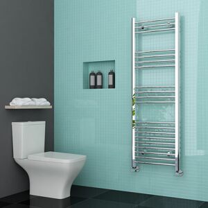Elegant - 1500 x 500 mm Chrome Heated Towel Rail Designer Bathroom Radiator Efficient Rads Elegant - 1500 x 500 mm Chrome Heated Towel Rail Designer Bathroom Radiator Efficient Rads