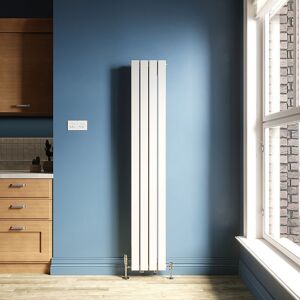 ELEGANT 1800x304mm Designer Vertical Radiator Double Flat Panel White Column Central Heating ELEGANT 1800x304mm Designer Vertical Radiator Double Flat Panel White Column Central Heating
