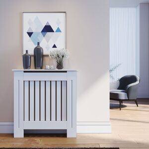 Radiator Covers Small Modern Vertical Slat White Painted Cabinet Radiator Shelve for Living Room/Bedroom/Kitchen, small - Elegant Radiator Covers Small Modern Vertical Slat White Painted Cabinet Radiator Shelve for Living Room/Bedroom/Kitchen, small - Elegant