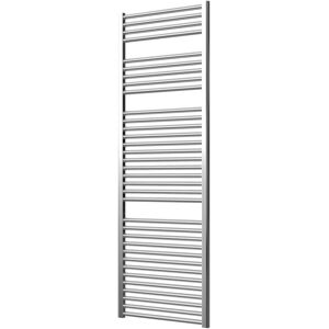 Greenedhouse - Extra High Heat Output Chrome Central Heating Towel Rail 600 x 1800mm Flat Bathroom Radiator Heater Greenedhouse - Extra High Heat Output Chrome Central Heating Towel Rail 600 x 1800mm Flat Bathroom Radiator Heater