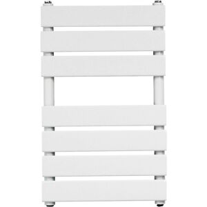 Warmehaus - Flat Panel Bathroom Heated Towel Rail Ladder Radiator Warmer -650x400mm White Warmehaus - Flat Panel Bathroom Heated Towel Rail Ladder Radiator Warmer -650x400mm White