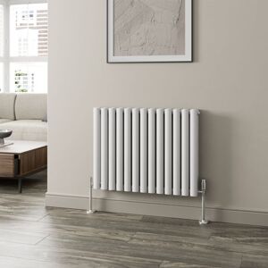 Duratherm - White Oval Column Designer Radiator Vertical Horizontal 600 x 780mm Double Panel Duratherm - White Oval Column Designer Radiator Vertical Horizontal 600 x 780mm Double Panel