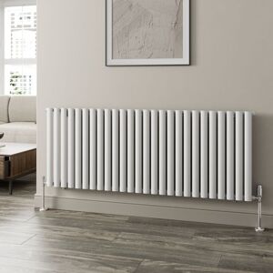 Duratherm - White Oval Column Designer Radiator Vertical Horizontal 600 x 1560mm Single Panel Duratherm - White Oval Column Designer Radiator Vertical Horizontal 600 x 1560mm Single Panel