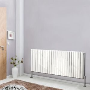 NRG - Horizontal Double Panel Oval Column Designer Radiator Bathroom Heater White 600x1593 Central Heating NRG - Horizontal Double Panel Oval Column Designer Radiator Bathroom Heater White 600x1593 Central Heating