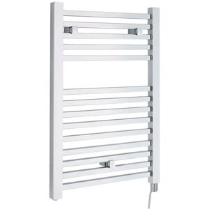 Hudson Reed - Square Bar Electric Towel Rail 690mm h x 500mm w - Chrome Hudson Reed - Square Bar Electric Towel Rail 690mm h x 500mm w - Chrome
