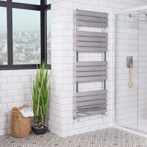 Warmehaus - Chrome Flat Panel Heated Towel Rail 1600x600mm Warmehaus - Chrome Flat Panel Heated Towel Rail 1600x600mm