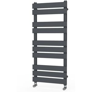 Warmehaus - Sand Grey Flat Panel Heated Towel Rail 1000x450mm Warmehaus - Sand Grey Flat Panel Heated Towel Rail 1000x450mm
