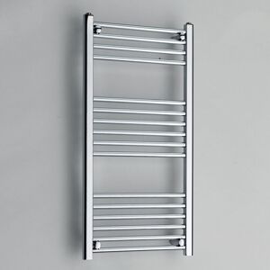 Kartell Chrome 1000mm x 500mm Straight 22mm Towel Rail - STR510C Kartell Chrome 1000mm x 500mm Straight 22mm Towel Rail - STR510C