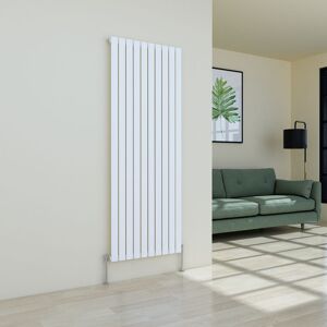 Warmehaus - 1800 x 682mm White Single Flat Panel Vertical Radiator Warmehaus - 1800 x 682mm White Single Flat Panel Vertical Radiator