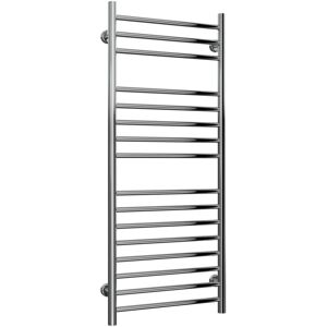 Reina Luna Straight Heated Towel Rail 1200mm H x 500mm W Stainless Steel Reina Luna Straight Heated Towel Rail 1200mm H x 500mm W Stainless Steel