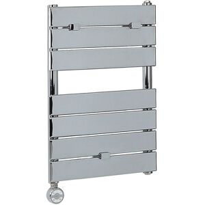 Milano Lustro Electric Chrome Flat Panel Heated Towel Rail Radiator with Thermostatic Heating Element - 620mm x 450mm Milano Lustro Electric Chrome Flat Panel Heated Towel Rail Radiator with Thermostatic Heating Element - 620mm x 450mm