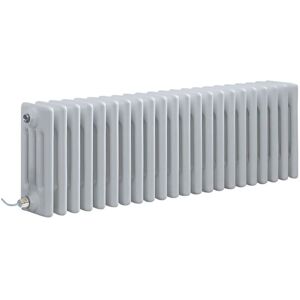 Milano - Windsor - Traditional White 300mm x 1010mm Cast Iron Style Horizontal Four Column Electric Radiator - Wi-Fi Thermostat Milano - Windsor - Traditional White 300mm x 1010mm Cast Iron Style Horizontal Four Column Electric Radiator - Wi-Fi Thermostat