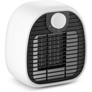 Tinor - Mini Fan Heater, 400W Electric Fan Heater Desktop Heater Small Household Heater Office Electric Heater Personal Space Heater Mini Fan(White) Tinor - Mini Fan Heater, 400W Electric Fan Heater Desktop Heater Small Household Heater Office Electric Heater Personal Space Heater Mini Fan(White)