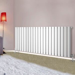 NRG Modern Designer Radiator Chrome Column Flat Panel Central Heating Horizontal Single 600x1428mm NRG Modern Designer Radiator Chrome Column Flat Panel Central Heating Horizontal Single 600x1428mm