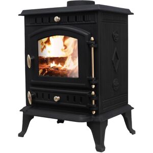 NRG Multifuel Stove 7KW Woodburning Fireplace Cast Iron Eco Design Defra Approved NRG Multifuel Stove 7KW Woodburning Fireplace Cast Iron Eco Design Defra Approved