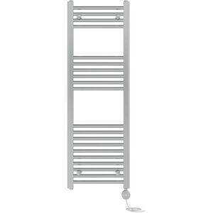 NRG - Prefilled Thermostatic Electric Straight Heated Towel Rail Radiator 1200 x 400mm Chrome NRG - Prefilled Thermostatic Electric Straight Heated Towel Rail Radiator 1200 x 400mm Chrome
