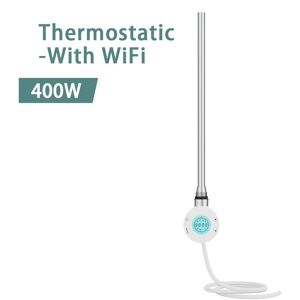 NRG - Smart WiFi Thermostatic Electric Heating Element for Heated Towel Rail Radiator 400W White NRG - Smart WiFi Thermostatic Electric Heating Element for Heated Towel Rail Radiator 400W White