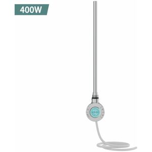 NRG - Thermostatic Electric Heating Element for Heated Towel Rail Radiator 400W Chrome NRG - Thermostatic Electric Heating Element for Heated Towel Rail Radiator 400W Chrome