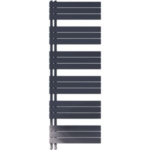 Orbit - Thames Designer Heated Towel Rail 1640mm h x 600mm w - Carbon Anthracite Orbit - Thames Designer Heated Towel Rail 1640mm h x 600mm w - Carbon Anthracite