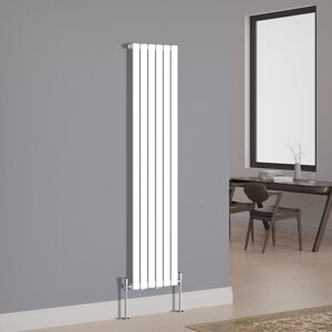 NRG - Designer Radiator Oval Column Central Heating Rads Vertical Single 1600x354mm White NRG - Designer Radiator Oval Column Central Heating Rads Vertical Single 1600x354mm White