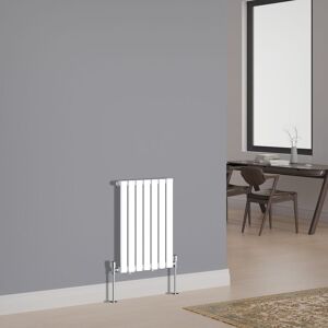 Designer Radiator Oval Column Central Heating Rads Horizontal Single 600x413mm White - NRG Designer Radiator Oval Column Central Heating Rads Horizontal Single 600x413mm White - NRG