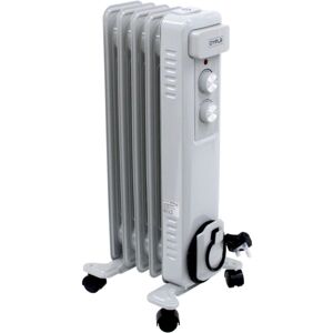 Electrical 1000W 5 Fin Portable Oil Filled Radiator Electric Heater - Oypla Electrical 1000W 5 Fin Portable Oil Filled Radiator Electric Heater - Oypla