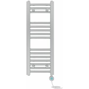 NRG - Prefilled Electric Heated Towel Rail Radiator Curved Thermo Smart WiFi 800x300mm Chrome NRG - Prefilled Electric Heated Towel Rail Radiator Curved Thermo Smart WiFi 800x300mm Chrome