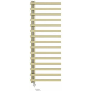 NRG - Prefilled Thermostatic Electric Heated Towel Rail Designer Ladder Warmer Rads 1600x600mm Brushed Brass NRG - Prefilled Thermostatic Electric Heated Towel Rail Designer Ladder Warmer Rads 1600x600mm Brushed Brass