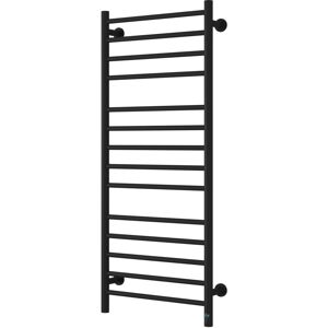 Reina - Arnage Dry Electric Heated Towel Rail 1200mm h x 500mm w - Matt Black Reina - Arnage Dry Electric Heated Towel Rail 1200mm h x 500mm w - Matt Black