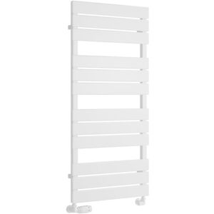 Reina - Avola Flat Panel Heated Towel Rail 1124mm h x 500mm w - White Reina - Avola Flat Panel Heated Towel Rail 1124mm h x 500mm w - White