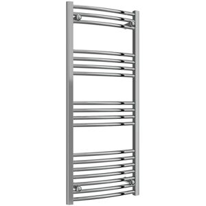 Reina - Capo Curved Heated Towel Rail 1200mm h x 500mm w Chrome Reina - Capo Curved Heated Towel Rail 1200mm h x 500mm w Chrome