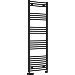 Reina - Capo Straight Heated Towel Rail 1600mm h x 400mm w - Black Reina - Capo Straight Heated Towel Rail 1600mm h x 400mm w - Black
