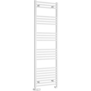 Reina - Capo Straight Heated Towel Rail 1600mm h x 400mm w - White Reina - Capo Straight Heated Towel Rail 1600mm h x 400mm w - White