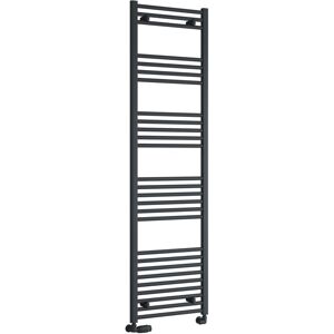 Reina - Capo Straight Heated Towel Rail 1800mm h x 500mm w - Anthracite Reina - Capo Straight Heated Towel Rail 1800mm h x 500mm w - Anthracite