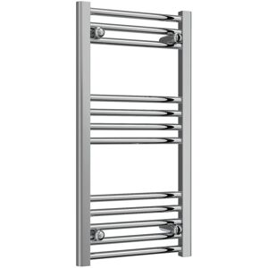 Reina - Capo Straight Heated Towel Rail 800mm h x 400mm w Chrome Reina - Capo Straight Heated Towel Rail 800mm h x 400mm w Chrome