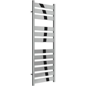Reina - Carpi Flat Panel Heated Towel Rail 1200mm h x 400mm w Chrome Reina - Carpi Flat Panel Heated Towel Rail 1200mm h x 400mm w Chrome